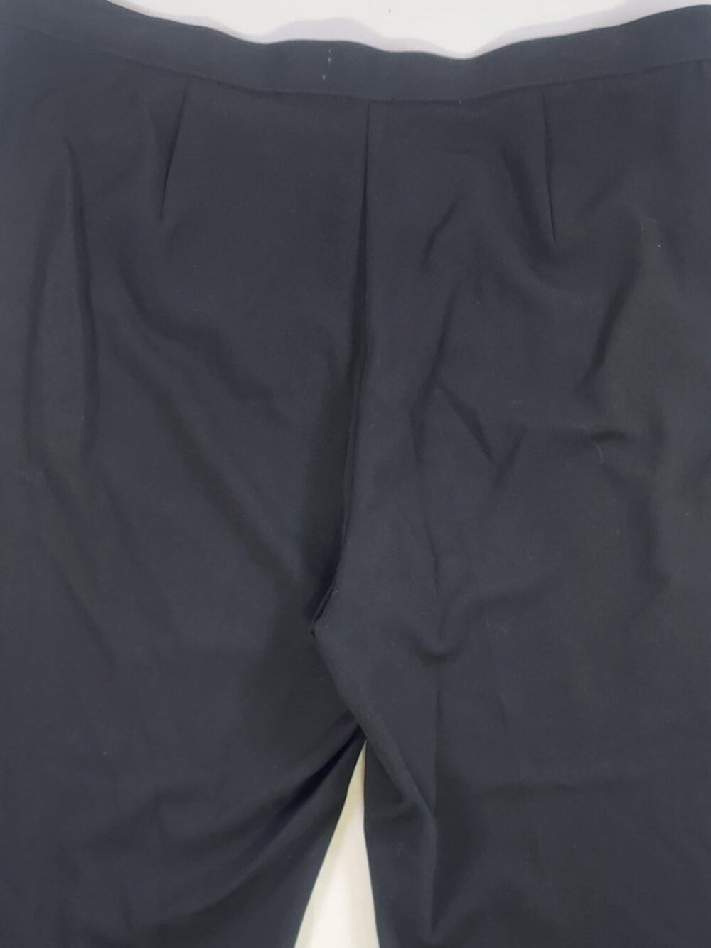 East 5th Secretly Slender Tummy Control Black Pleated Dress Pants Trousers 16WP - Picture 4 of 8